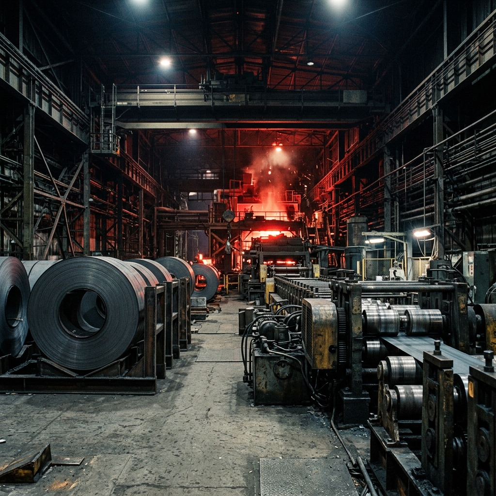 Deshraj Steels manufacturing floor